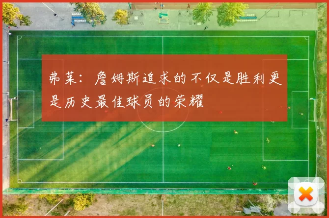 弗莱：詹姆斯追求的不仅是胜利更是历史最佳球员的荣耀